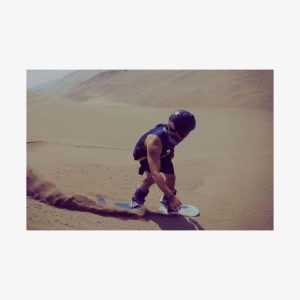 SANDBOARDING EXPERIENCE in Lima ( Includes boots, bindings & Helment) - 3 Guests