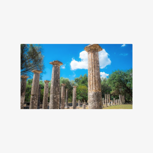 Olympia's Treasures: Archaeological Gems and Coastal Beauty For Two