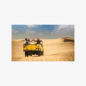 Private Vintage Land Rover Heritage Desert Safari- 4 Course Dinner & Activities For Two